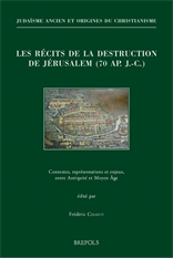 COuverture Les récits de la destruction de Jérusalem